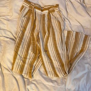 Yellow/Gold Flowy Pants